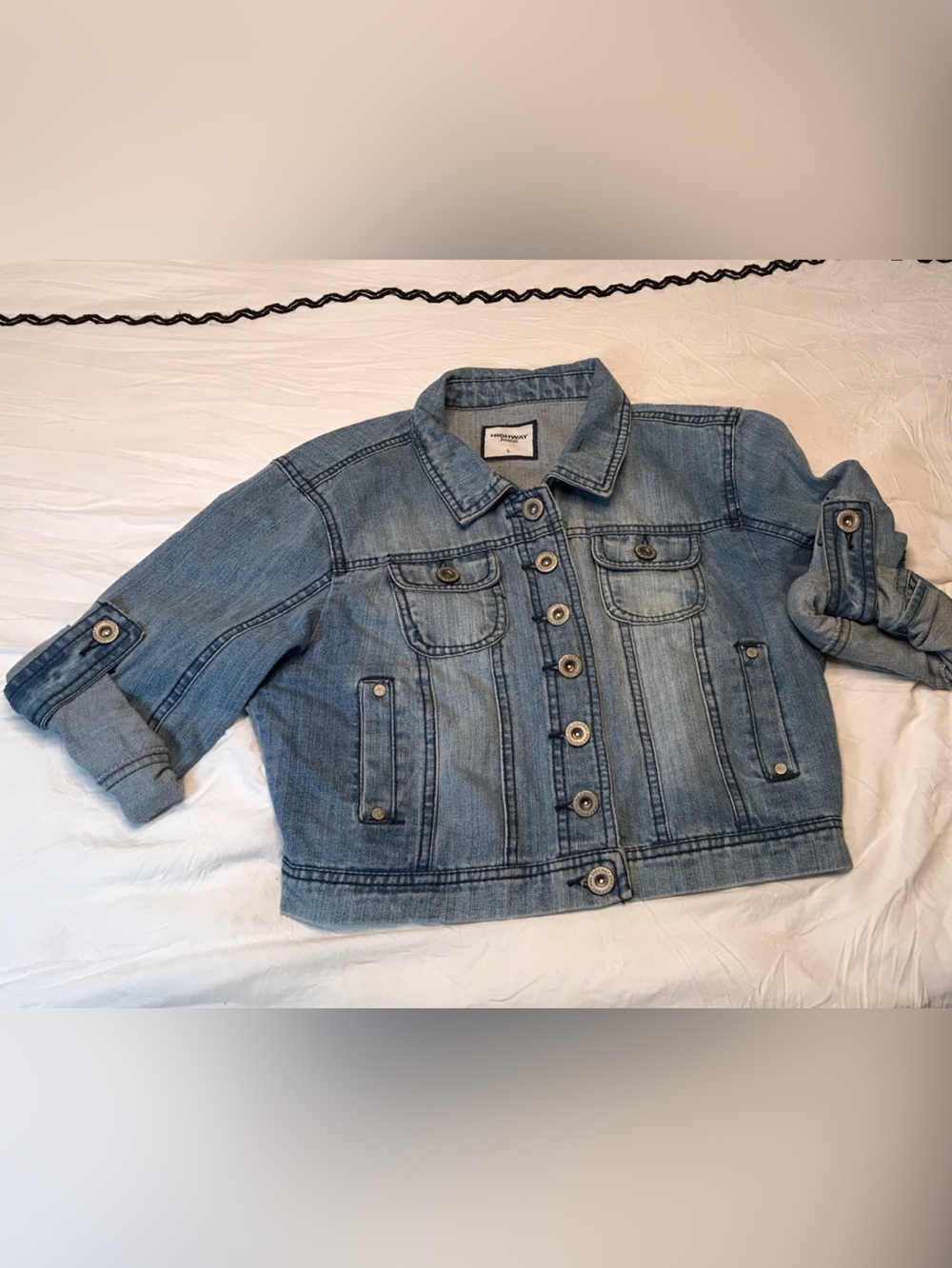 Highway Jeans Light Blue Denim Kids Jacket